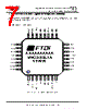 USB2DP Datasheet HTML 7Page - Future Technology Devices International Ltd. 