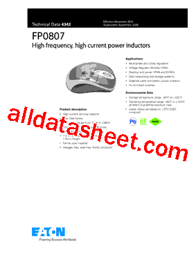 FP0807R1-R12-R Datasheet PDF - Eaton All Rights Reserved.