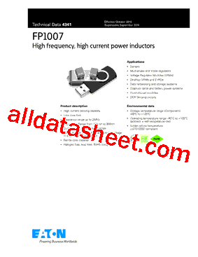 FP1007R2-R14-R Datasheet PDF - Eaton All Rights Reserved.