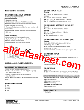 ABM2-R4WAA2-R Datasheet PDF - M-System Co.,Ltd.