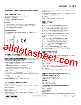 M2RT-30-R2/CE Datasheet PDF - M-System Co.,Ltd.