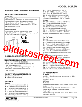 M2REB-RAC-R2/CE Datasheet PDF - M-System Co.,Ltd.