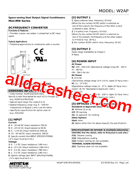 W2AP-G13-R Datasheet PDF - M-System Co.,Ltd.