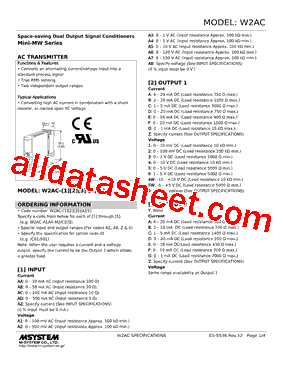 W2AC-ACAD-R2 Datasheet PDF - M-System Co.,Ltd.
