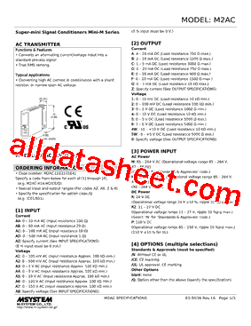 M2AC-A4A-R2/CE Datasheet PDF - M-System Co.,Ltd.