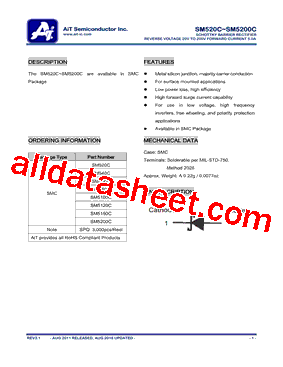 SM520C Datasheet PDF - AiT Semiconductor Inc.