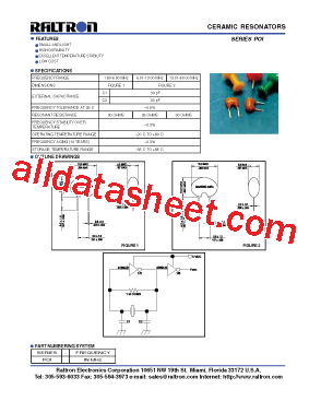 POI Datasheet PDF - Raltron Electronics Corporation