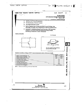 BUX80 Datasheet PDF - Texas Instruments
