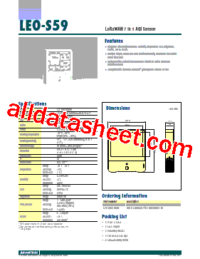 USM-S67-G00P0 Datasheet PDF - Advantech Co., Ltd.