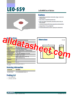 USM-S67-G00P0 Datasheet PDF - Advantech Co., Ltd.