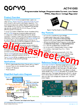 ACT41000-104 Datasheet PDF - Qorvo, Inc