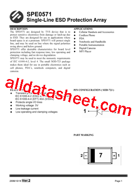 SPE0571 Datasheet PDF - SYNC POWER Crop.