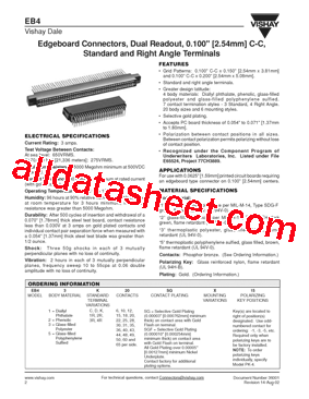 EB412R65 Datasheet PDF - Vishay Siliconix