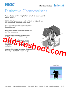M2012TNW Datasheet PDF - Nihon Kaiheiki Industry Co. Ltd.