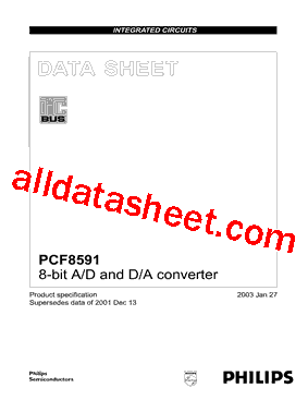 PCF8591P Datasheet PDF - NXP Semiconductors
