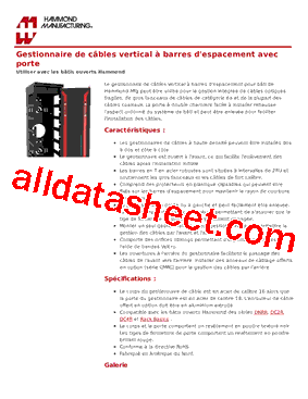FRCM44U88 Datasheet PDF - Hammond Manufacturing Ltd.