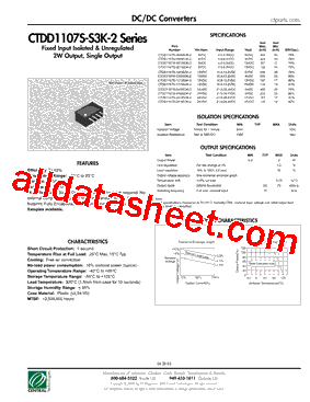 CTDD1107S-S3K-2 Datasheet PDF - Central Technologies