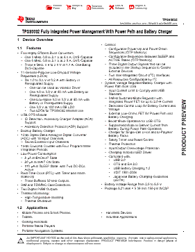 TPS80032 Datasheet PDF - Texas Instruments